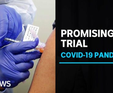Oxford University coronavirus vaccine trials show promising results | ABC News