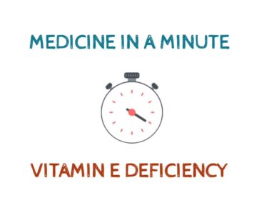 VITAMIN E DEFICIENCY  NUTRITIONAL DISORDERS NUTRIENT DEFICIENCIES