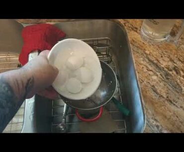 179. Easy peel soft or hard boiled eggs. How to make easy to peel eggs. Eggshell does not stick.