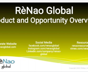 ReNao Product And Opportunity Overview || INDONESIAN