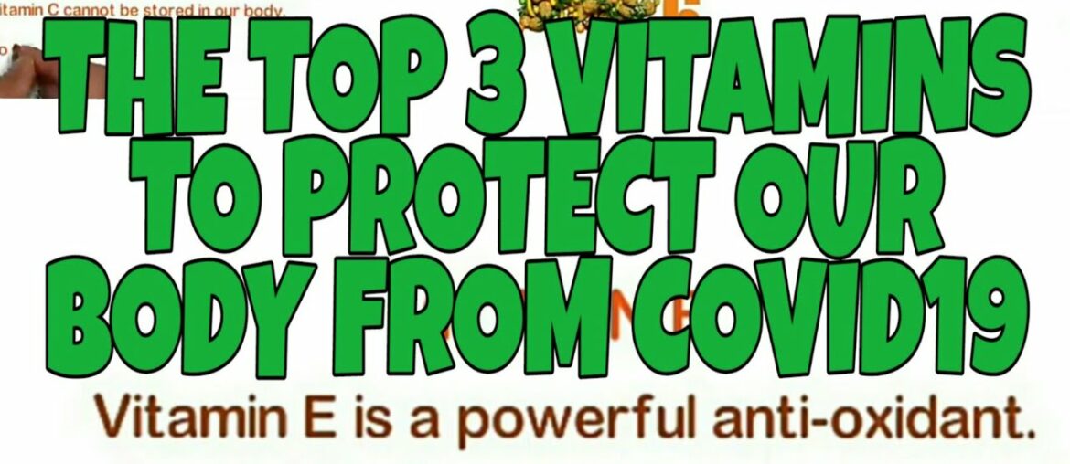 THE TOP 3 VITAMINS TO PROTECT OUR BODY FROM COVID19 BUHAY OFW SA UNITED ARAB EMIRATES