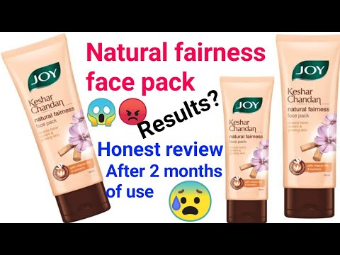 JOY | Kesar Chandan | Fairness Face Pack | With Vitamin B3 & Turmeric | Glowing skin | Beauty Petals