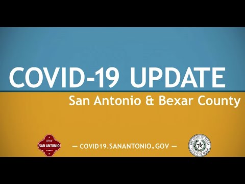 COVID-19 Update San Antonio and Bexar County 7/21/20