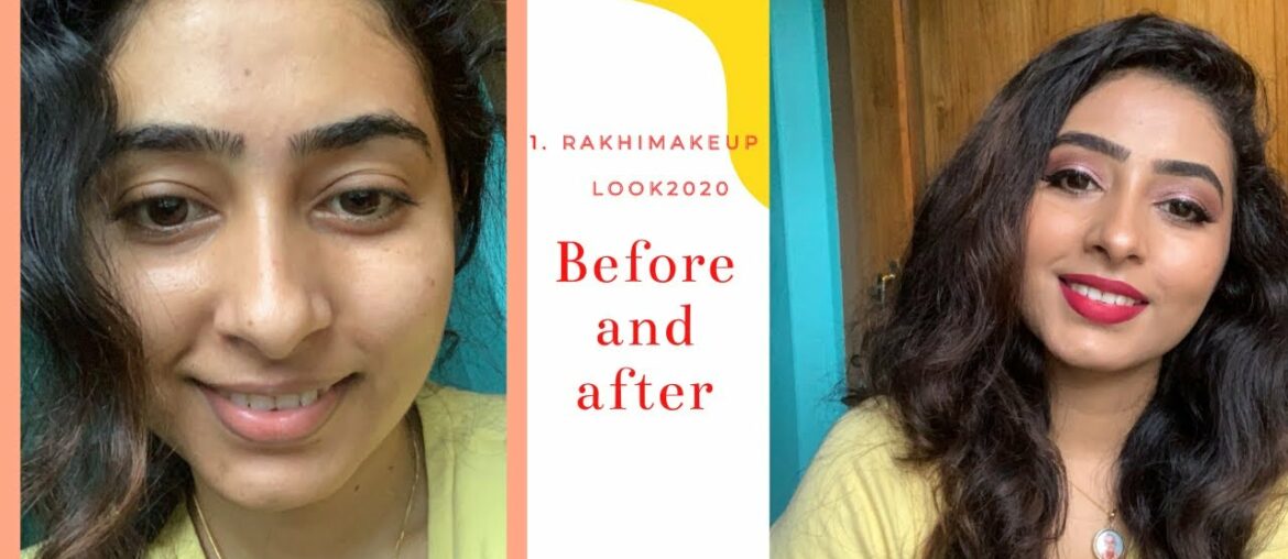 Rakhi makeup look | 2020 | Glam Makeup | Indian Makeup | Priyanka Sarmacharjee |