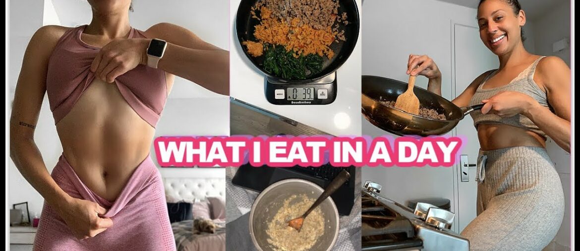 full day of eating + how i track my macros