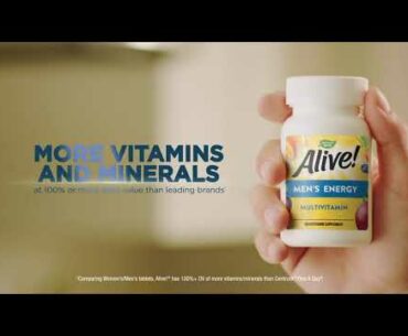 Alive & Thriving with Alive! Multivitamins Energy Tabs