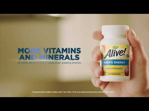 Alive & Thriving with Alive! Multivitamins Energy Tabs