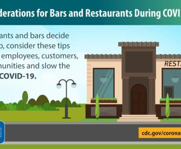 Considerations for bars and restaurants