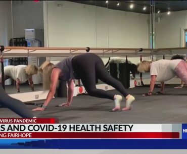 VIDEO: How to safely go to the gym during COVID-19