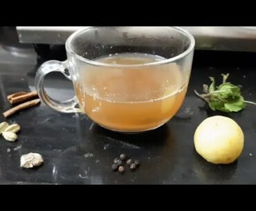 Ayush kadha for cold  & cough  / immunity boosting drink for covid 19 suggested by PM  Narendra Modi