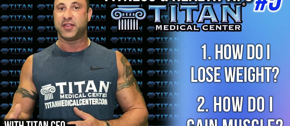 Titan Fitness Tips 5: Macros: How do I lose weight & How do I gain muscle?