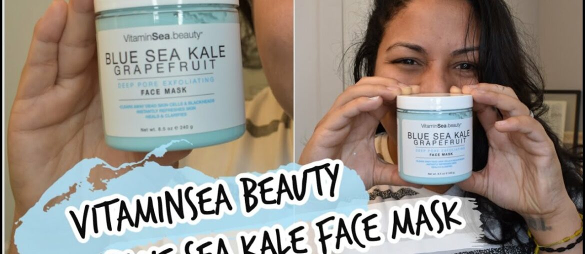 VitaminSea Beauty| Blue Sea Kale Grapefruit| Face Mask| Laura J.