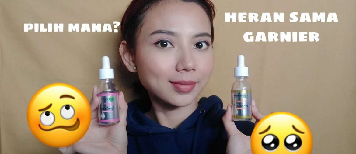 Serum garnier sakura hyaluron dan vitamin c