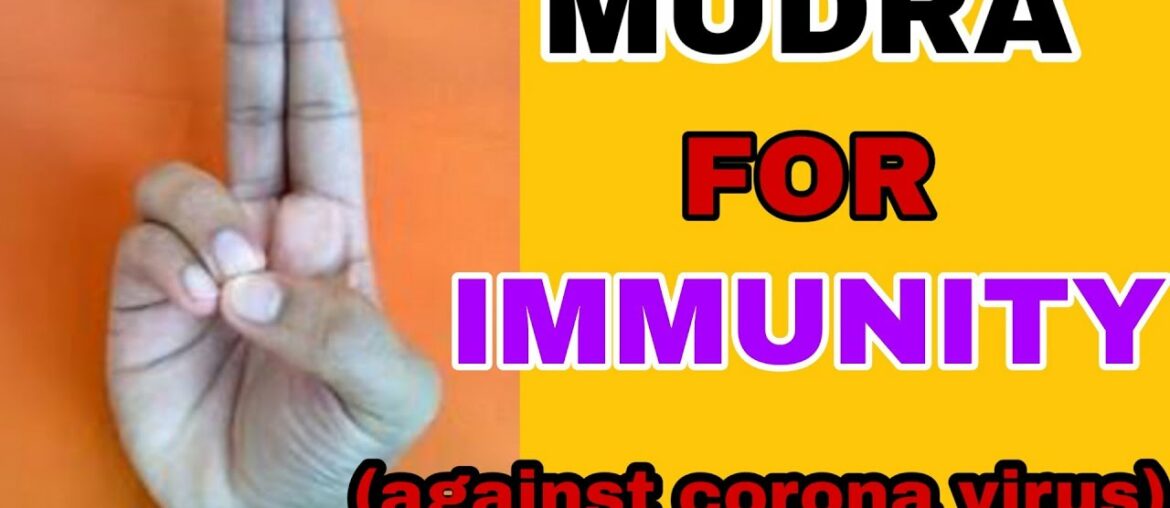 Mudra For Immunity/Mudra For Boosting Immunity Against corona virus