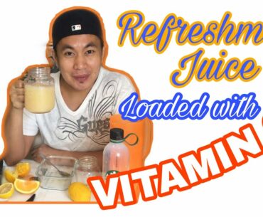 Refreshment Drink Loaded with VITAMIN C | Ferdie Alfaro Vlog