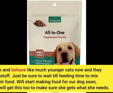 All-in-One Dog Powder Supplement, Skin & Coat Health, Joint Support, Digestive Health, Vitamin...