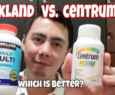 WHICH IS BETTER? CENTRUM OR KIRKLAND SIGNATURE MULTIVITAMINS FOR IMMUNE SYSTEM | REAL TALK REVIEW