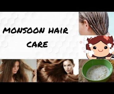 Monsoon Hacks Part-1  Hair Care - Get Silky, Shiny, Bounce And Smooth Hair- Beauty With Mahza