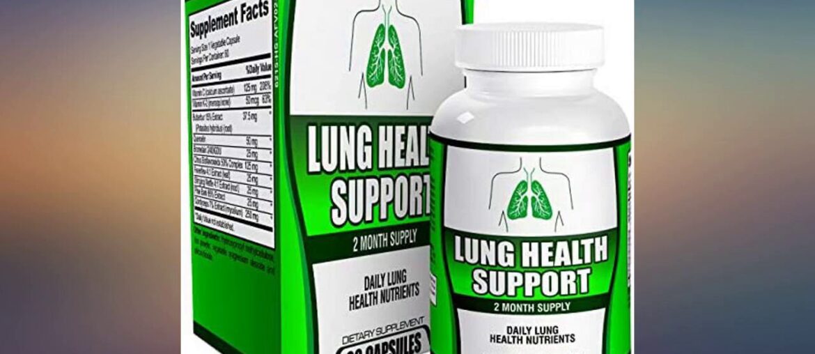 All-in-1 Lung Health Support Cleanse Supplement - Vitamins - Pills - Natural Lung Suppleme