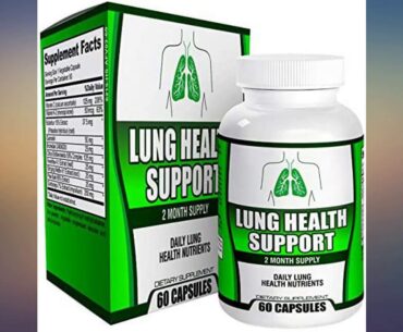 All-in-1 Lung Health Support Cleanse Supplement - Vitamins - Pills - Natural Lung Suppleme