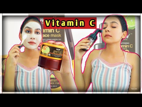 Skin Care Routine For Dark Spots, Pigmentation & Aging sign |  Wow Vitamin C Range Review |