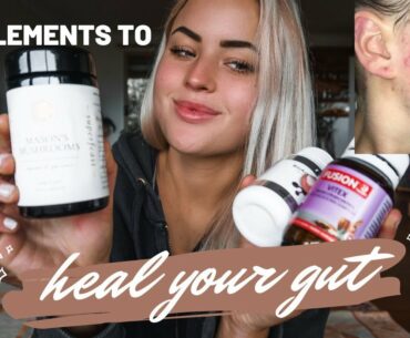 HEAL YOUR GUT | Supplements i take for acne + leaky gut syndrome