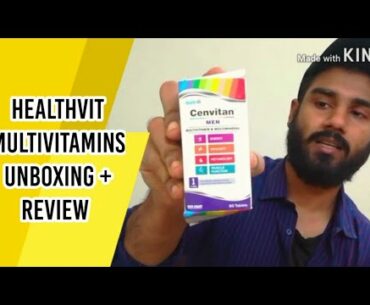 Healthvit multivitamins Unboxing plus review