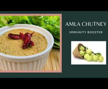 Usirikaya pachadi/Amla Chutney/ Immunity Booster/ served with Rice and Ghee