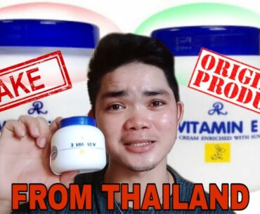 VITAMIN E | FAKE OR ORIGINAL? | LOAD GIVE AWAY | ANTI-ACTE-WHITENING CREAM (REVIEW) - R.A ESPARRAGO