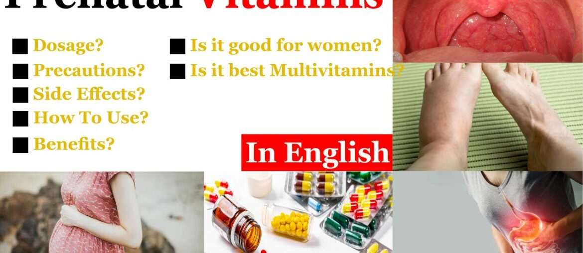 Prenatal Vitamins ll Uses of Prenatal Vitamins ll Best multivitamin for Women