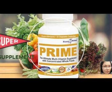 The Ultimate Multi-Vitamin Supplement with Concentrated Whole Foods high Potency Vitamins