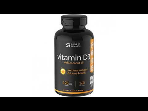 VITAMINS BEST Sellers for AMAZON Must See Review! Vitamin D3 5,000 IU. Superior Absorption. 360 T..