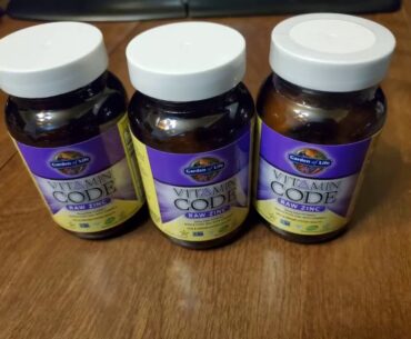 [review] Garden of Life Vitamin Code Raw Zinc, 30mg Whole Food Zinc Supplement + Vitamin C, Tra...