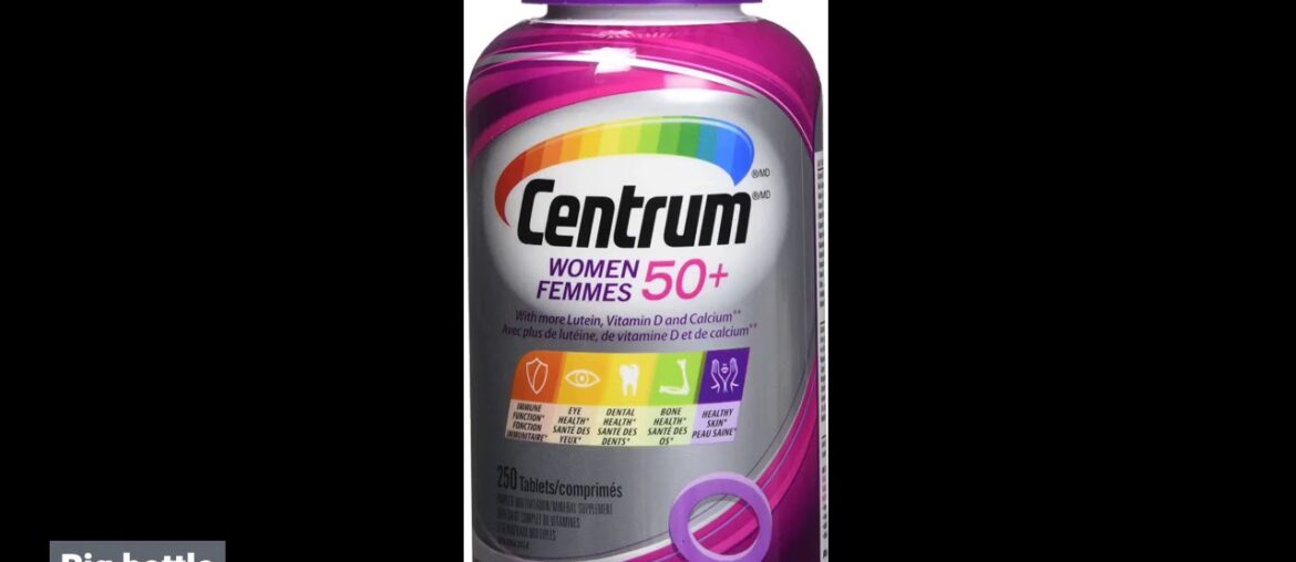 Centrum Select Essentials (250 Count) Adults 50+, Complete Multivitamin Multimineral Supplement