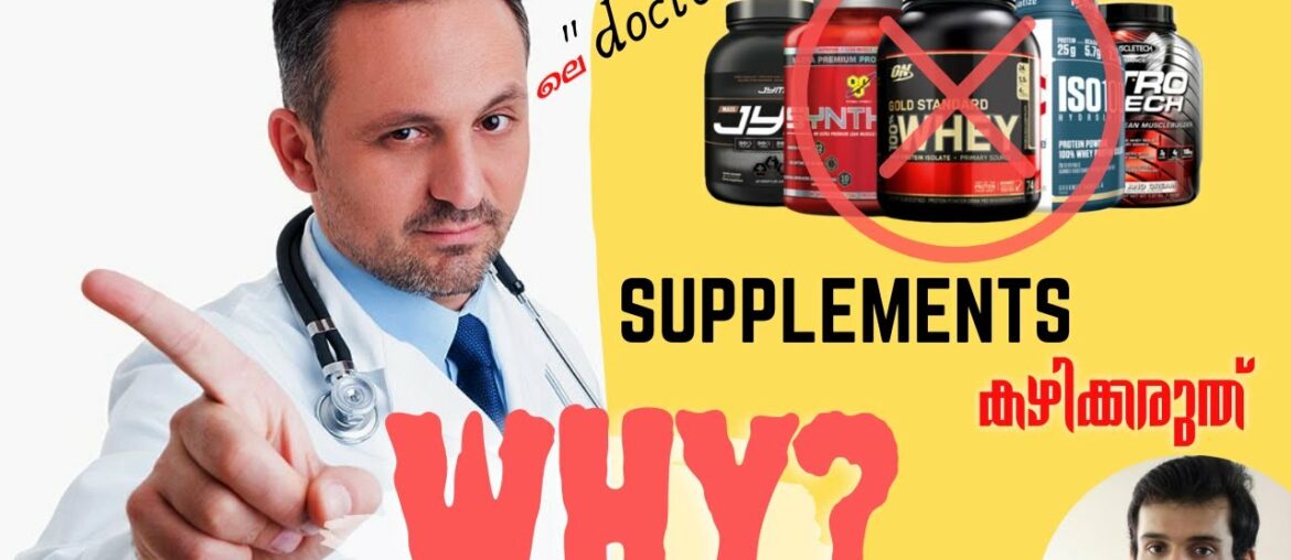 Why are some Doctors against Nutritional Supplements ? | Protein Powders | Thuglife Mallu Fitness