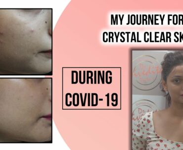 Our patient's journey who took Crystal Glaze treatment during COVID-19