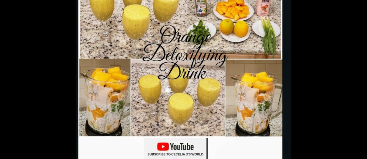 ORANGE DETOX DRINK | BELLY FAT GONE | SKIN GLOWING | IMMUNITY BOOSTER