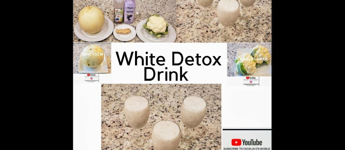 WHITE DETOX DRINK | BELLY FAT GONE | SKIN GLOWING | IMMUNITY BOOSTER