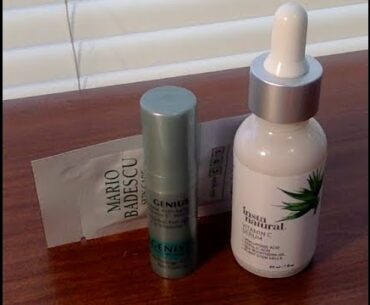 Vitamin C Serum Comparison for Sensitive/Acne-Prone Skin | Algenist, Mario Badescu, InstaNatural