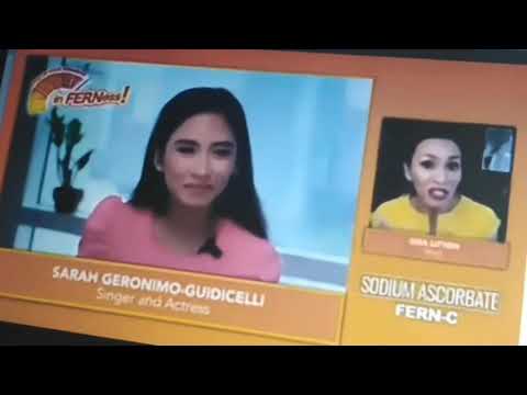 SARAH GERONIMO | LATEST GOOD VIBES INTERVIEW | FERN C | JULY 27, 2020