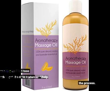 Aromatherapy Massage Oil for Massage Therapy with Pure Jojoba and Almond Oil for Skin are Enhan...