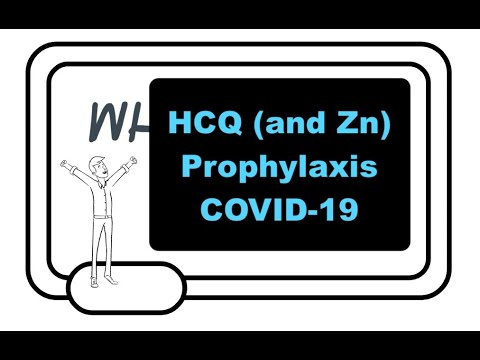 HCQ (And Zn) Post-Exposure Prophylaxis For COVID-19: Randomized Control Trial In The NEJM.