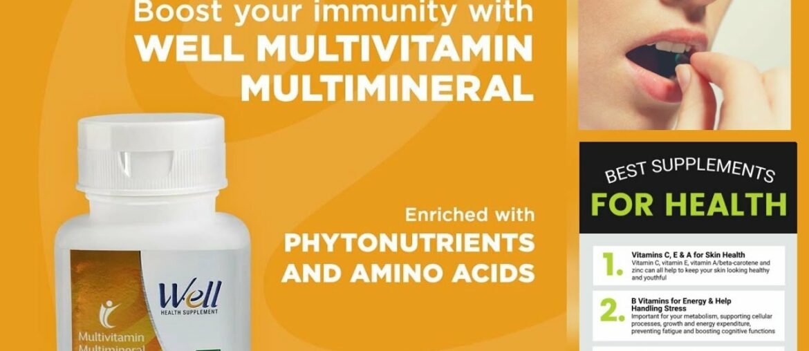 | Well | Multivitamin | Multimineral  |Modicare | Best Supplements |