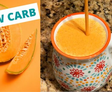 TASTY KETO SMOOTHIE - MELON PEPPER - LOW CARB! ANTIOXIDANT!