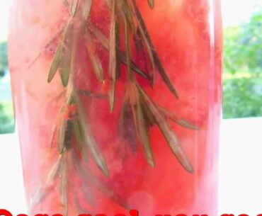 Homemade Vitamin Water Recipe: Stress Relief At It's Finest!