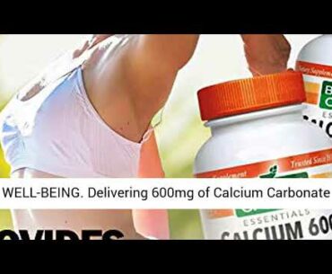 Botanic Choice Calcium 600 with Vitamin D - Adult Daily Supplement - Combines Essential Vitamins