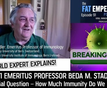 Ep91 Emeritus Professor of Immunology...Reveals Crucial Viral Immunity Reality