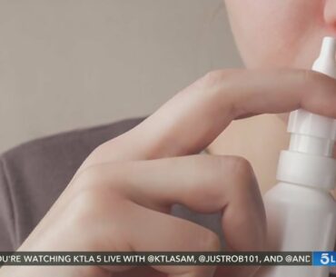 Coronavirus symptoms may be less intense with nasal sprays, new study suggests