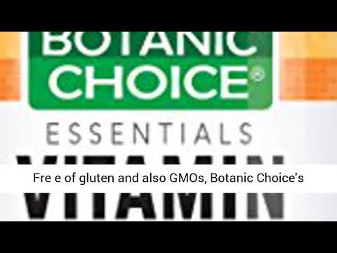 Botanic Choice Vitamin B-12 Plus Iron - High-Potency Capsule For Healthy Digestion and Balanced