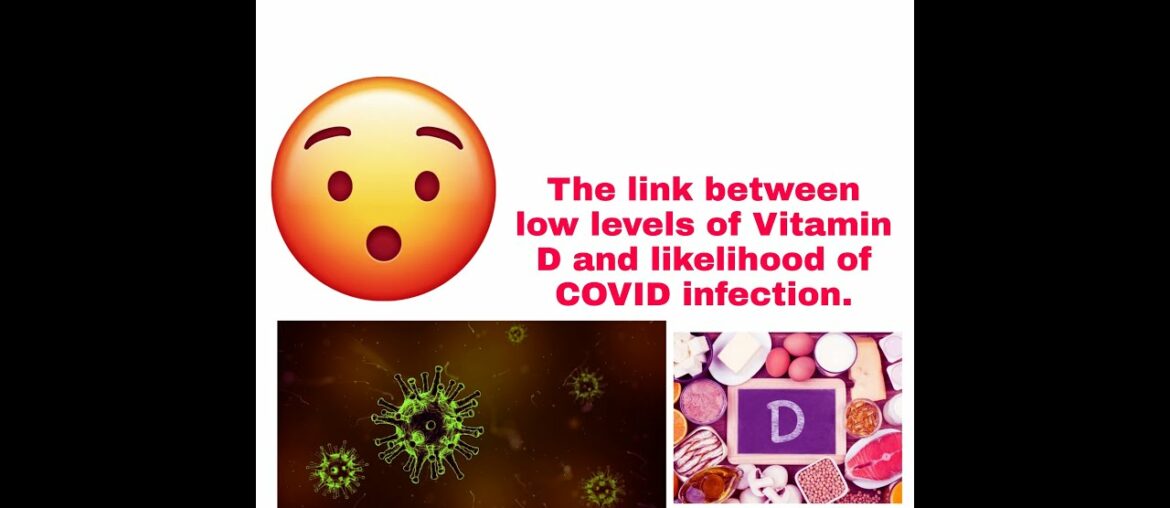 Link between low levels of Vitamin D and COVID-19